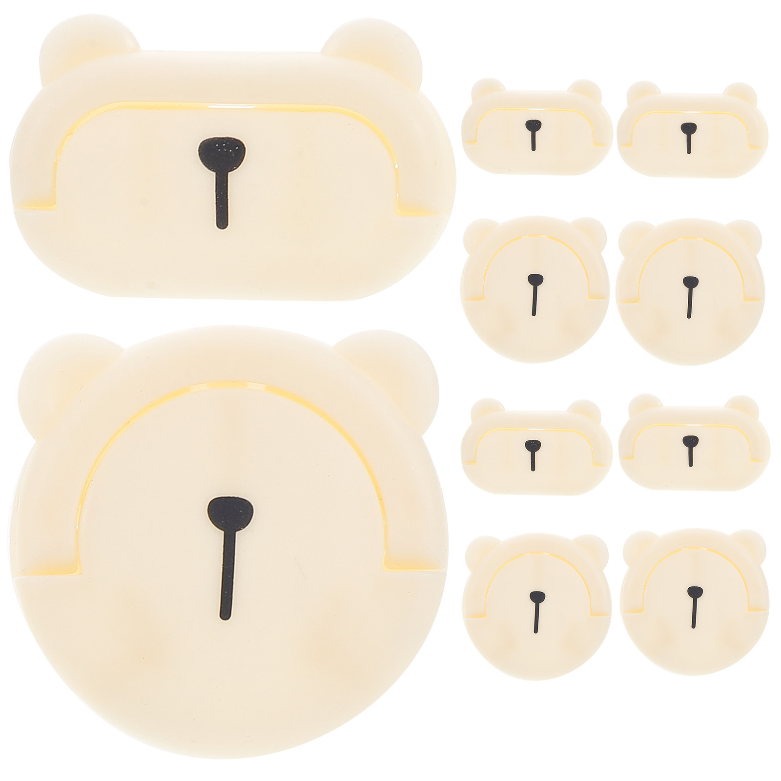 Outlet Cover Childproof - 10 adet güvenlik priz kapağı bebekler