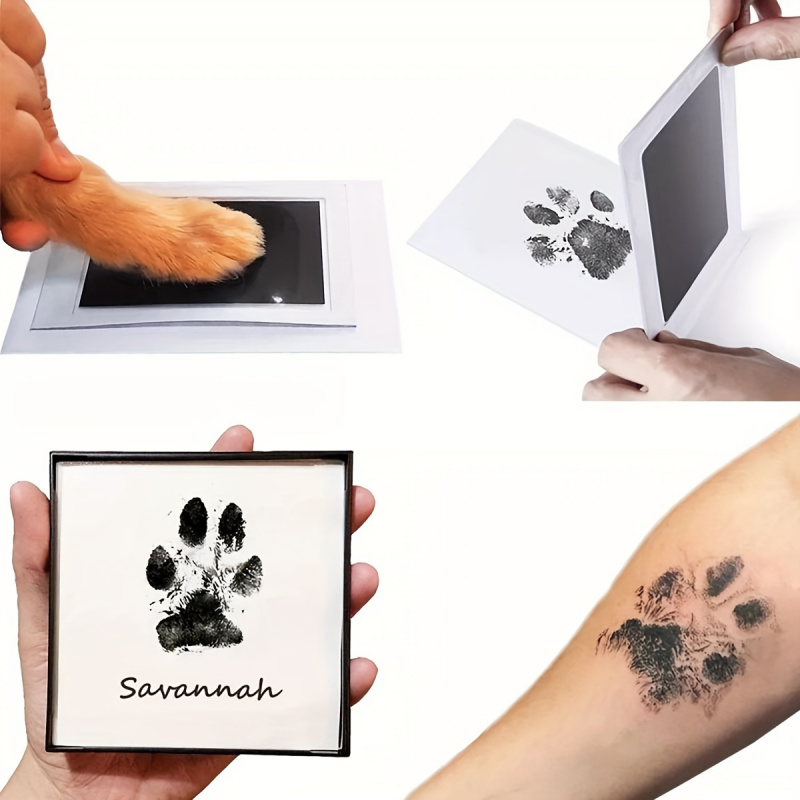 Footprint Ink Kit - Pet Paw Print Hatıra Seti -