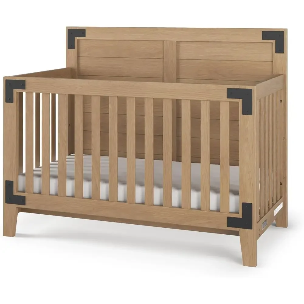 Convertible Crib Set - Lucas Design 4'ü 1 Arada Dönüştürülebilir
