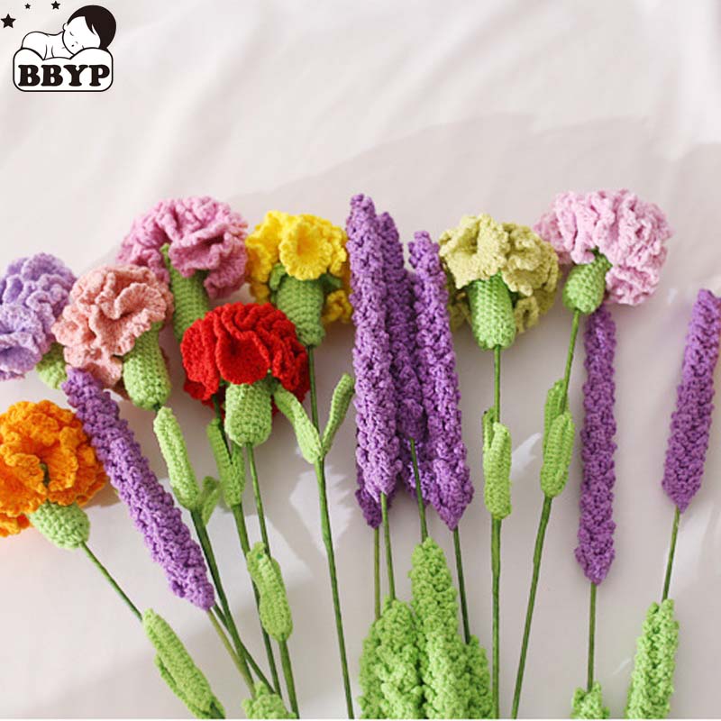 Baby Nursery Plants - El yapımı tığ işi iplik gül