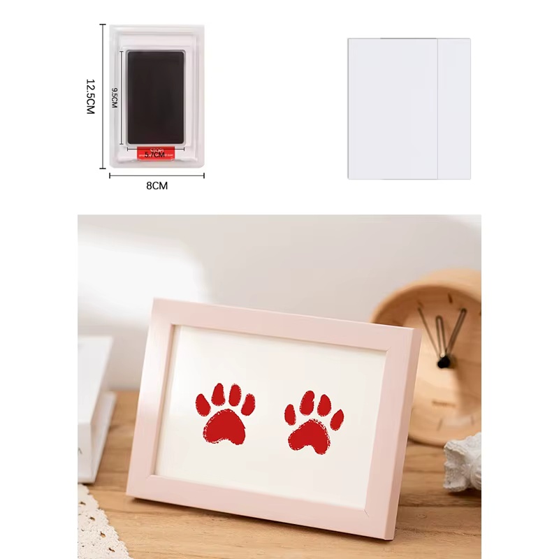 Footprint Ink Kit - Güvenli Toksik Olmayan Evcil Köpek Kedi