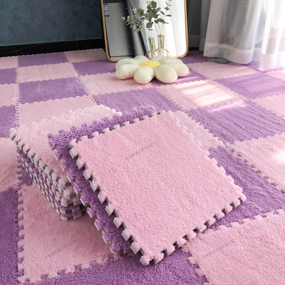 Baby Nursery Music - 20 adet yumuşak peluş bulmaca paspaslar