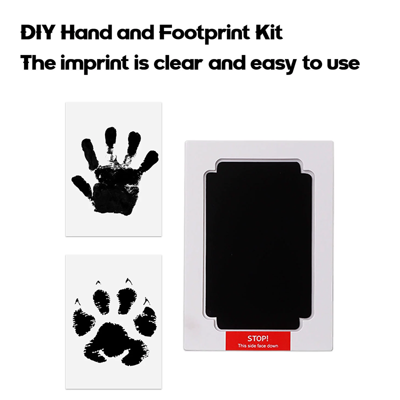 Footprint Ink Kit - Toksik Olmayan Bebek El Ayak İzi