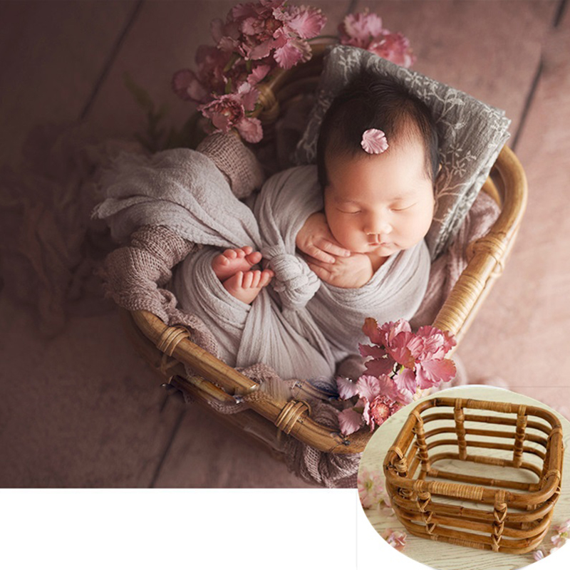 Baby Nursery Bed - 2023 yenidoğan fotoğraf sahne kız el