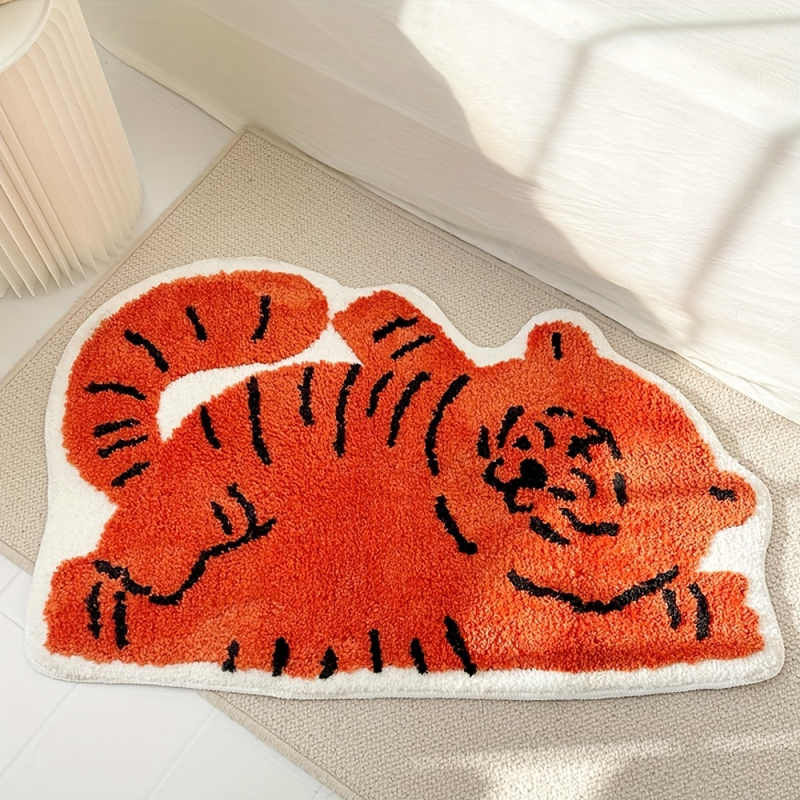 Soft Rug Nursery - VIKAMA Kawaii Yatan Kedi Halısı, Yumuşak
