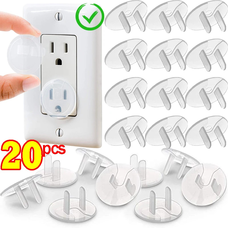 Outlet Cover Childproof - 10/20PCS Çocuklara Dayanıklı Priz Kapakları –