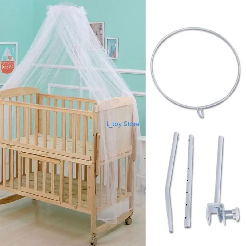 Convertible Crib Set - Ayarlanabilir Cibinlik Standı Tutucu Klipsli Bebek
