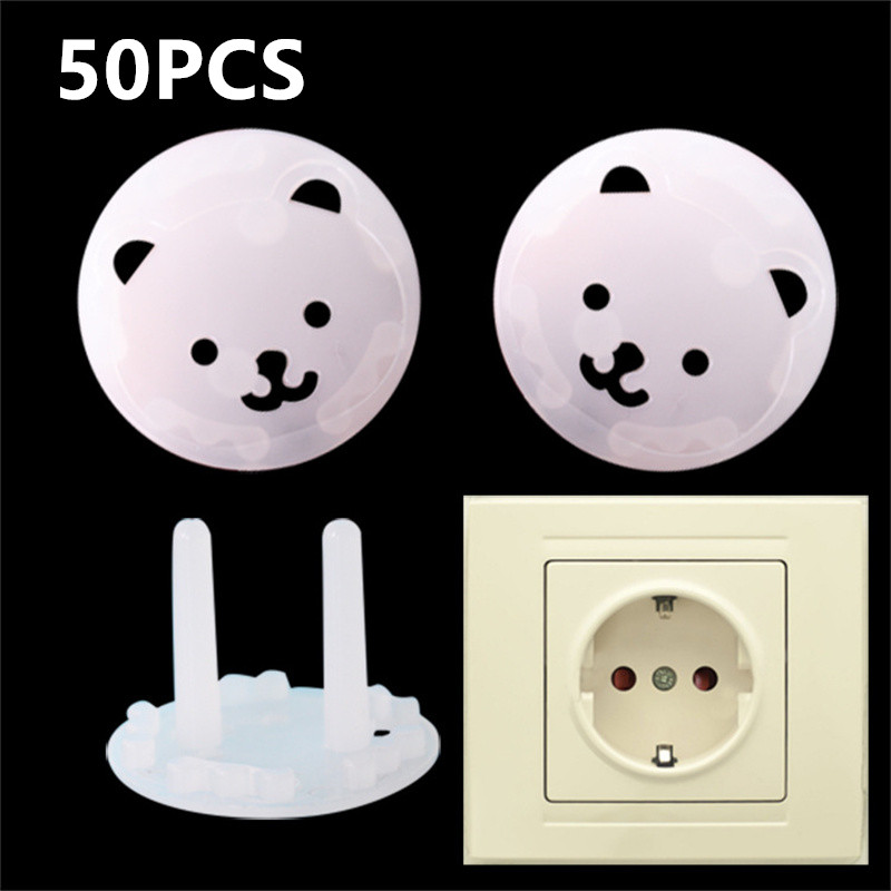 Outlet Cover Childproof - 10/20/50 adet bebek güvenliği çocuk elektrik