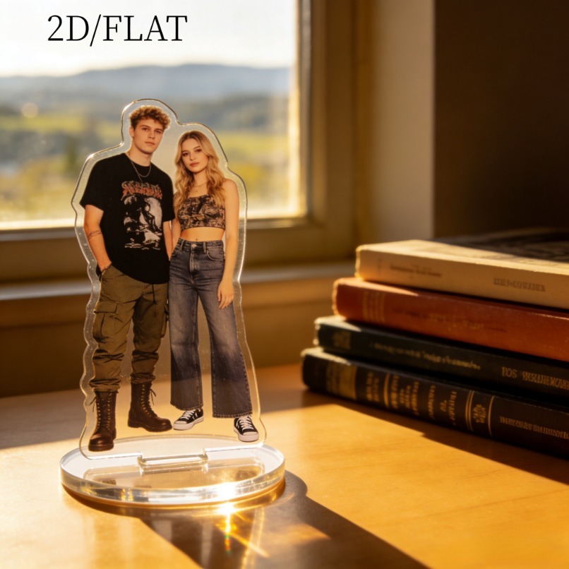 Baby Nursery Bookcase - 2D Özel Tasarım Küçük Standee, Masaüstü