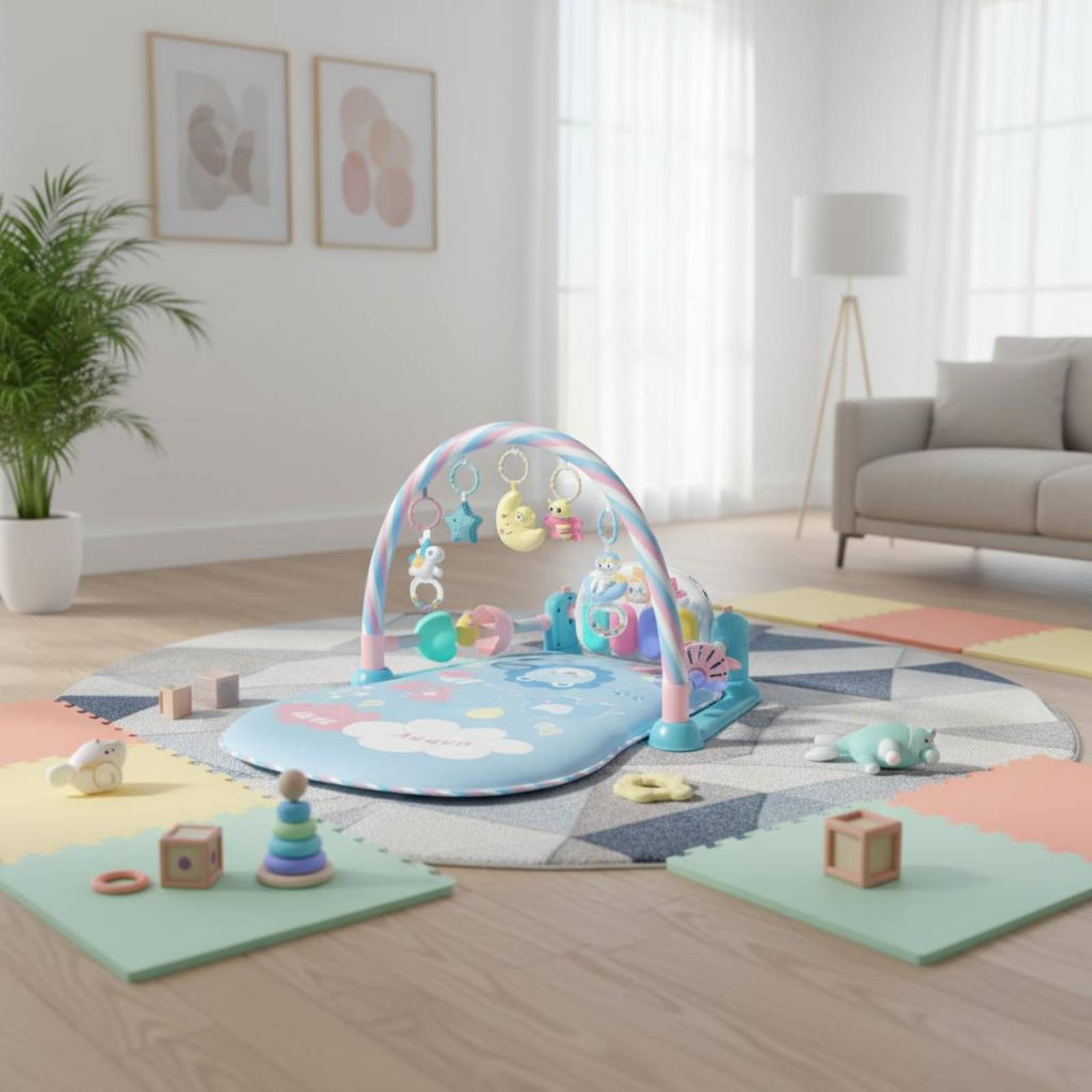 Piyano Müzikli Bebek Oyun Park - Baby Nursery Bed incelemesi ve fiyatı