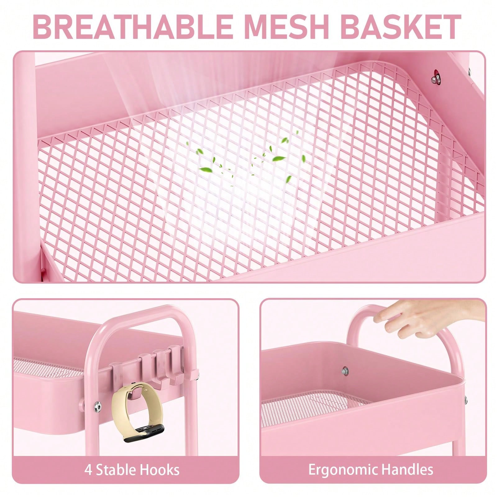 3 Katmanlı Tekerlekli Metal Ar - Baby Nursery Office incelemesi ve fiyatı