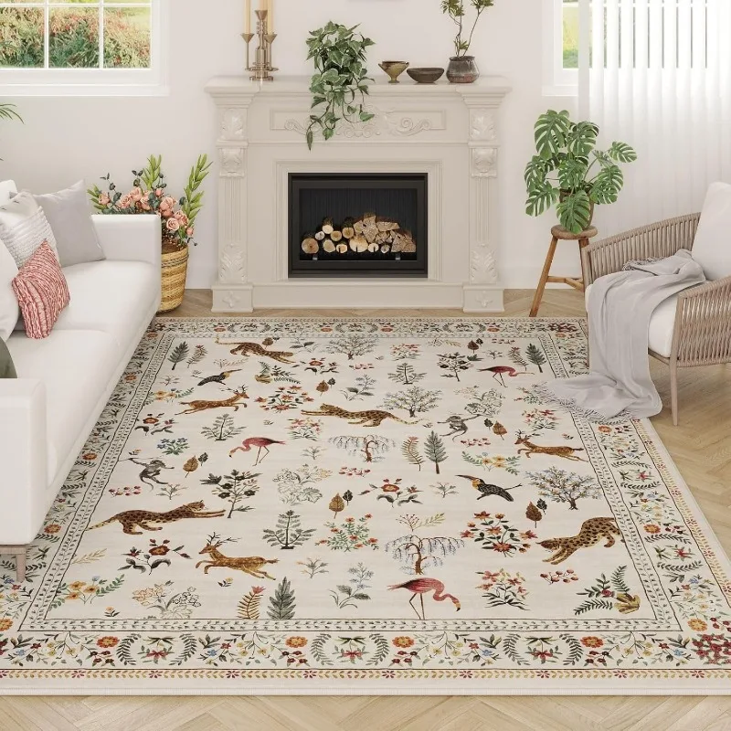 Oturma Odası Halısı Çiçek Hayv - Soft Rug Nursery incelemesi ve fiyatı