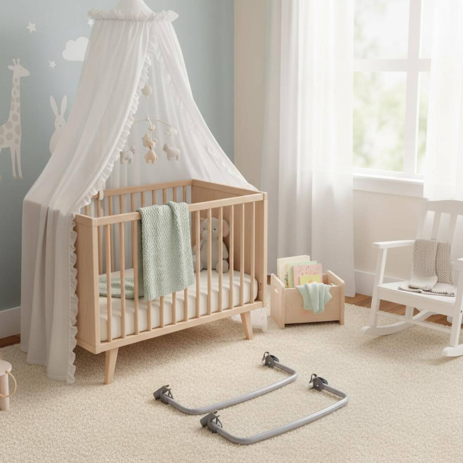 Müzikli Mobil Çok Amaçlı Beşik - Baby Nursery Music incelemesi ve fiyatı