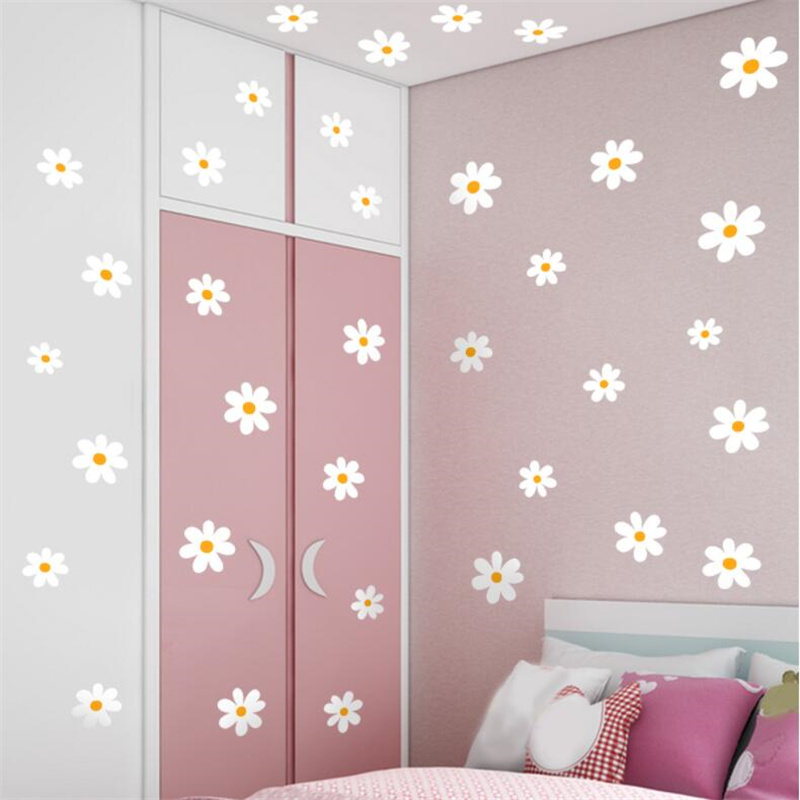 Çiçek Papatya Çiçek Duvar Çıka - Baby Nursery Plants incelemesi ve fiyatı