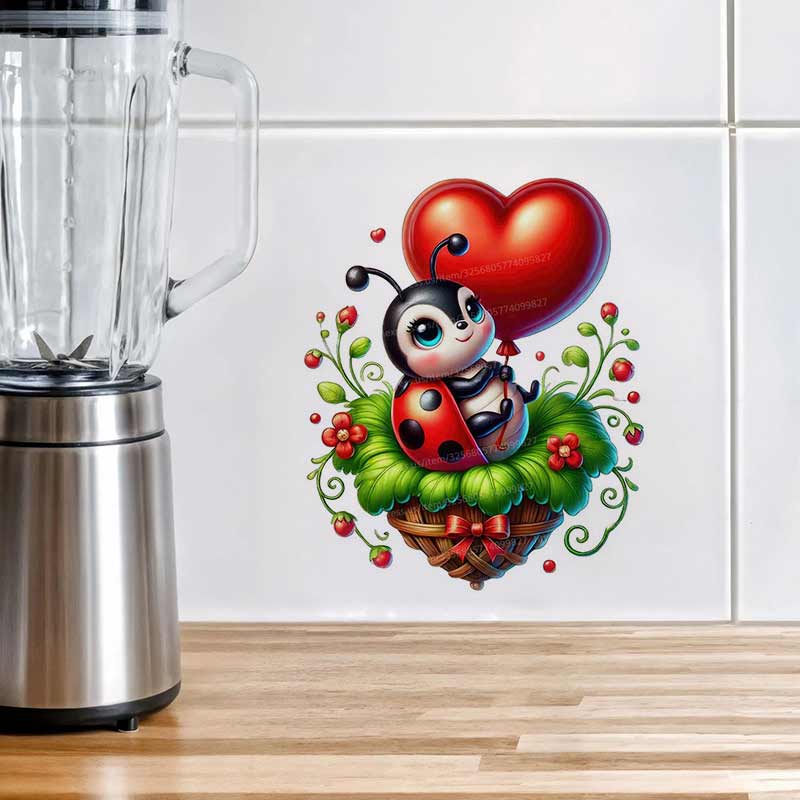 Sevimli Uğur Böceği Duvar Stic - Baby Nursery Furniture incelemesi ve fiyatı