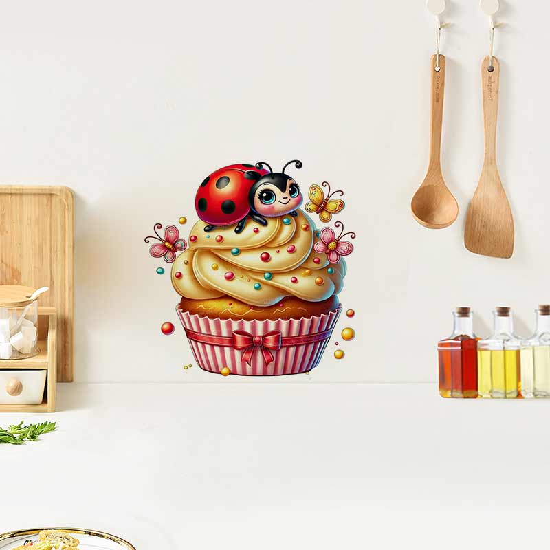 Sevimli Uğur Böceği Duvar Stic - Baby Nursery Furniture incelemesi ve fiyatı
