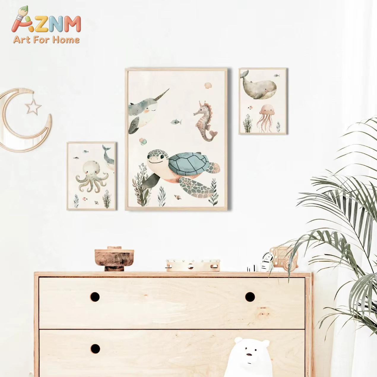 AZNM Suluboya Sevimli Okyanus  - Baby Nursery Ocean incelemesi ve fiyatı