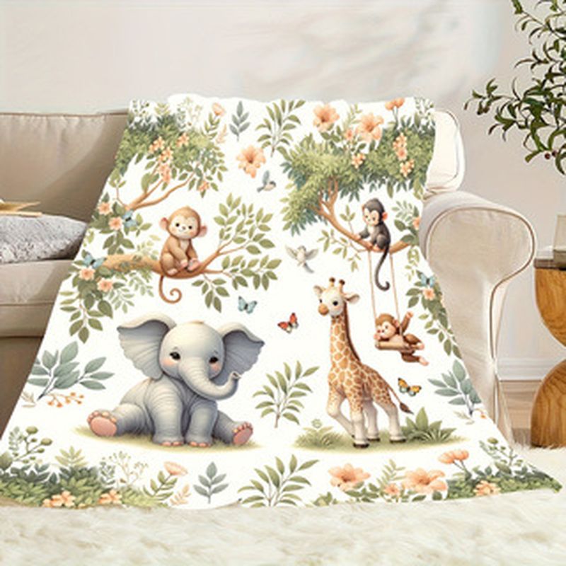 VIKAMA Suluboya Orman Hayvan B - Baby Nursery Jungle incelemesi ve fiyatı