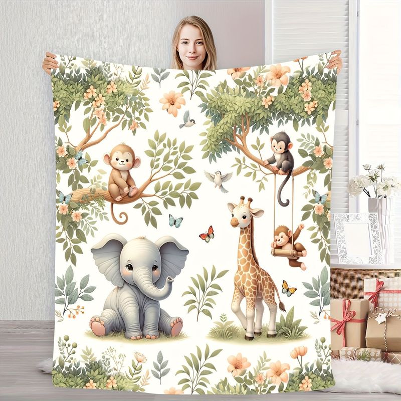 VIKAMA Suluboya Orman Hayvan B - Baby Nursery Jungle incelemesi ve fiyatı