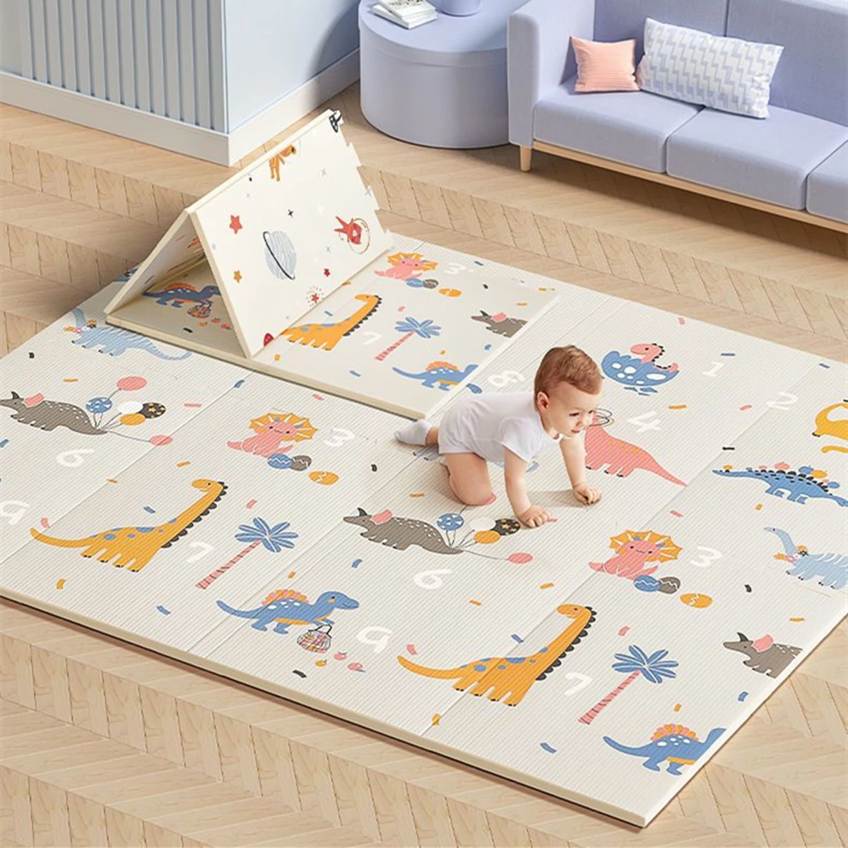 Toksik Olmayan Eğitici Katlana - Baby Nursery Rug incelemesi ve fiyatı