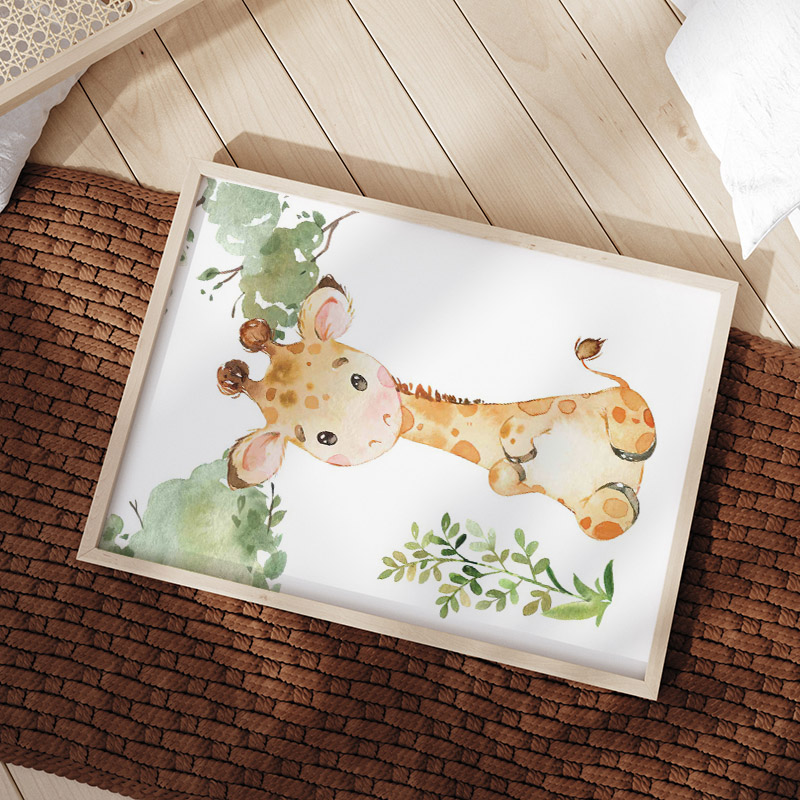 Aslan Fil Zürafa Maymun Zebra  - Baby Nursery Jungle incelemesi ve fiyatı