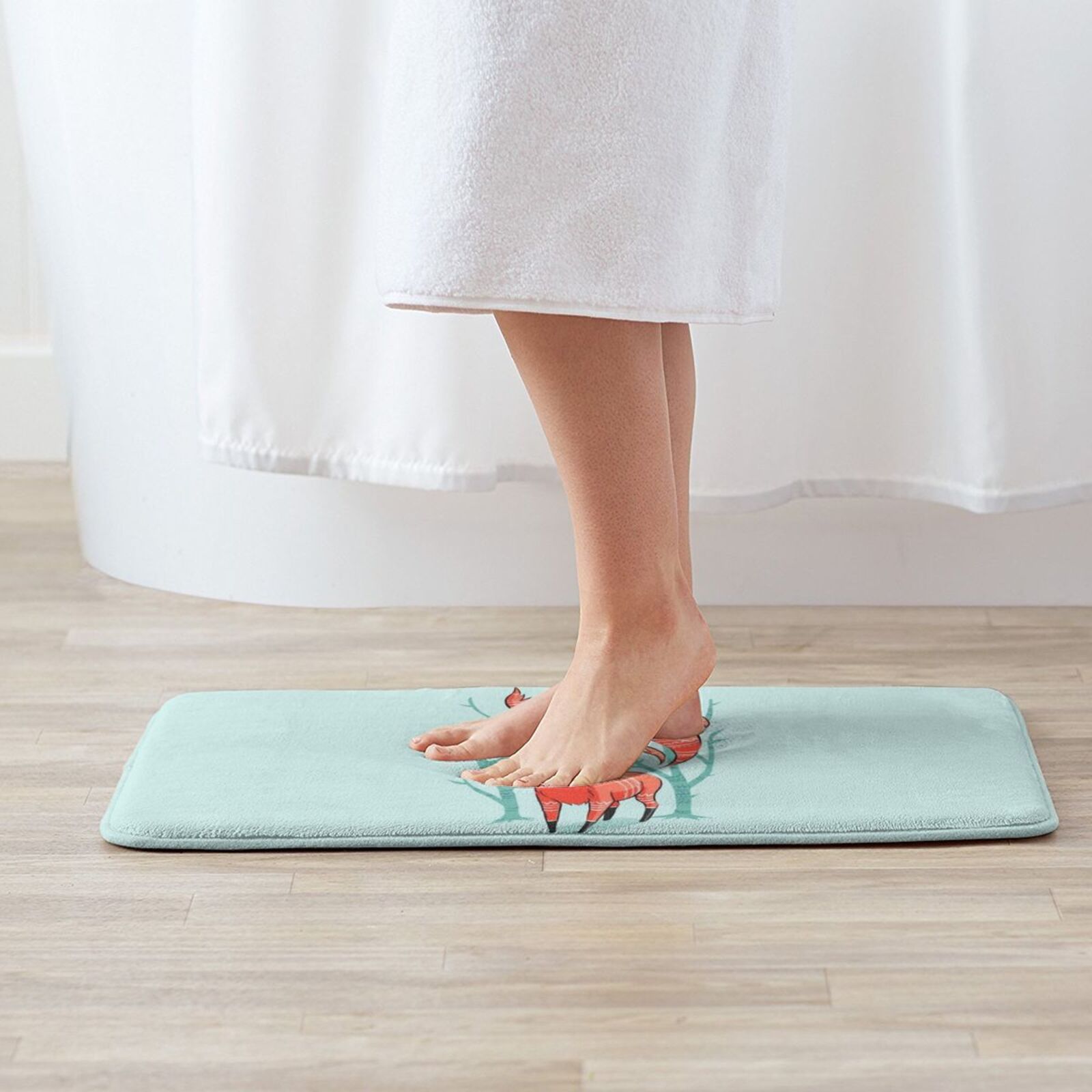 Kış Tilki Halı Mat Halı Yastık - Soft Rug Nursery incelemesi ve fiyatı