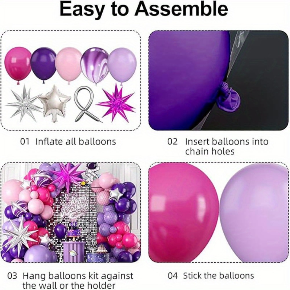 113 Parça Balon Çelenk Seti Dü - Baby Nursery Hot Air Balloon incelemesi ve fiyatı