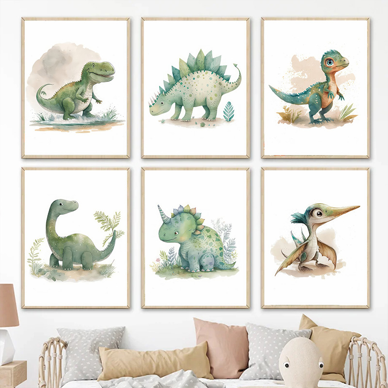 Karikatür Dinozor Orman Kawaii - Baby Nursery Jungle incelemesi ve fiyatı