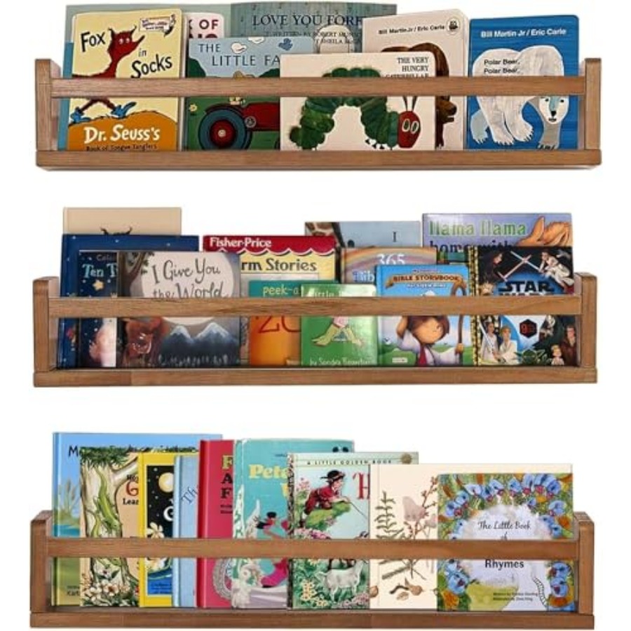 Bebek Odası Dekoru için Yüzer  - Baby Nursery Floating Shelves incelemesi ve fiyatı