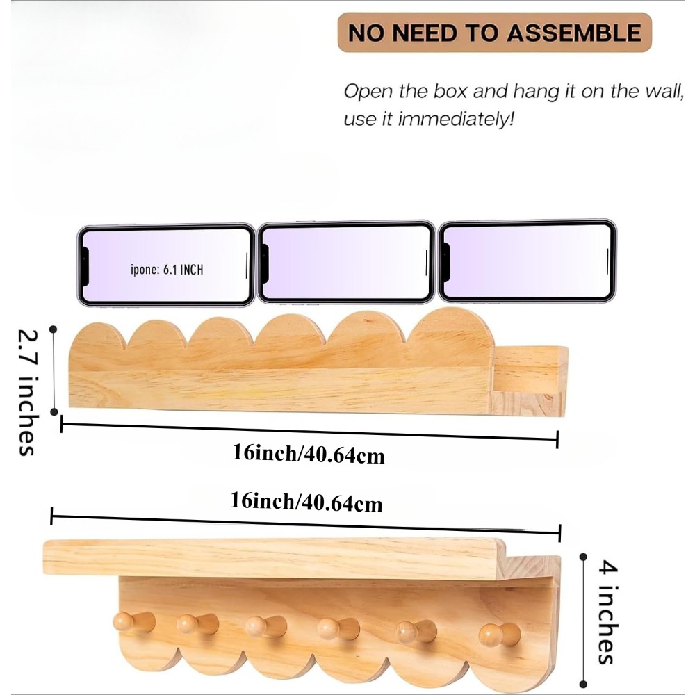 Çocuk Odası Kitap Rafları 3'lü - Baby Nursery Floating Shelves incelemesi ve fiyatı