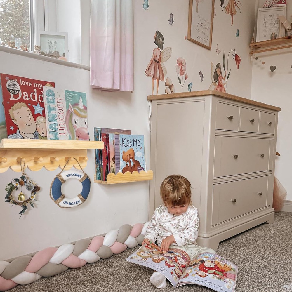 Çocuk Odası Kitap Rafları 3'lü - Baby Nursery Floating Shelves incelemesi ve fiyatı