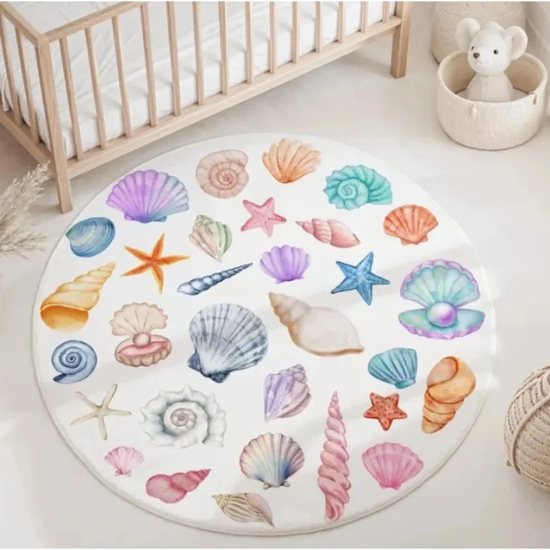 Mavi Deniz Hayvanları Yuvarlak - Baby Nursery Plants incelemesi ve fiyatı
