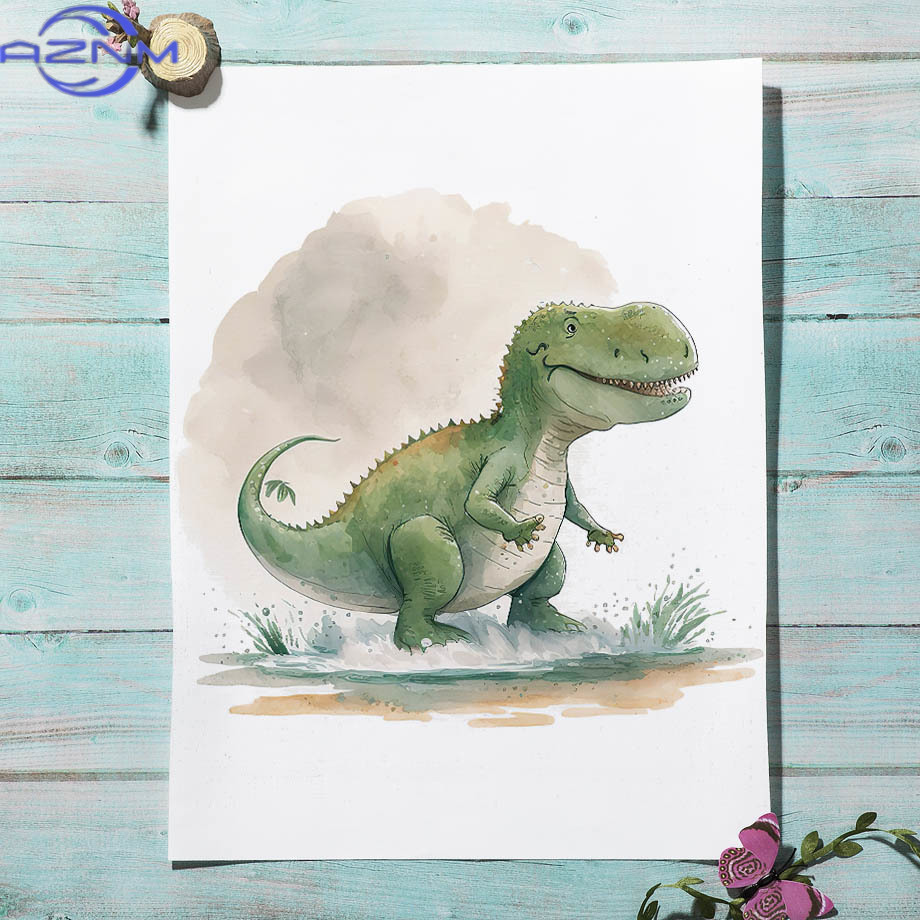 AZNM Karikatür Dinozor Orman K - Baby Nursery Jungle incelemesi ve fiyatı