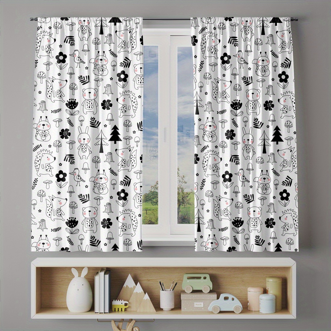 Sevimli Ormanlık Çocuk Odası P - Baby Nursery Office incelemesi ve fiyatı