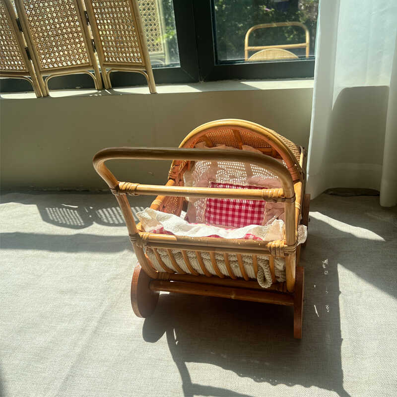 Dokuma Rattan Bebek Arabası Vi - Baby Nursery Plants incelemesi ve fiyatı
