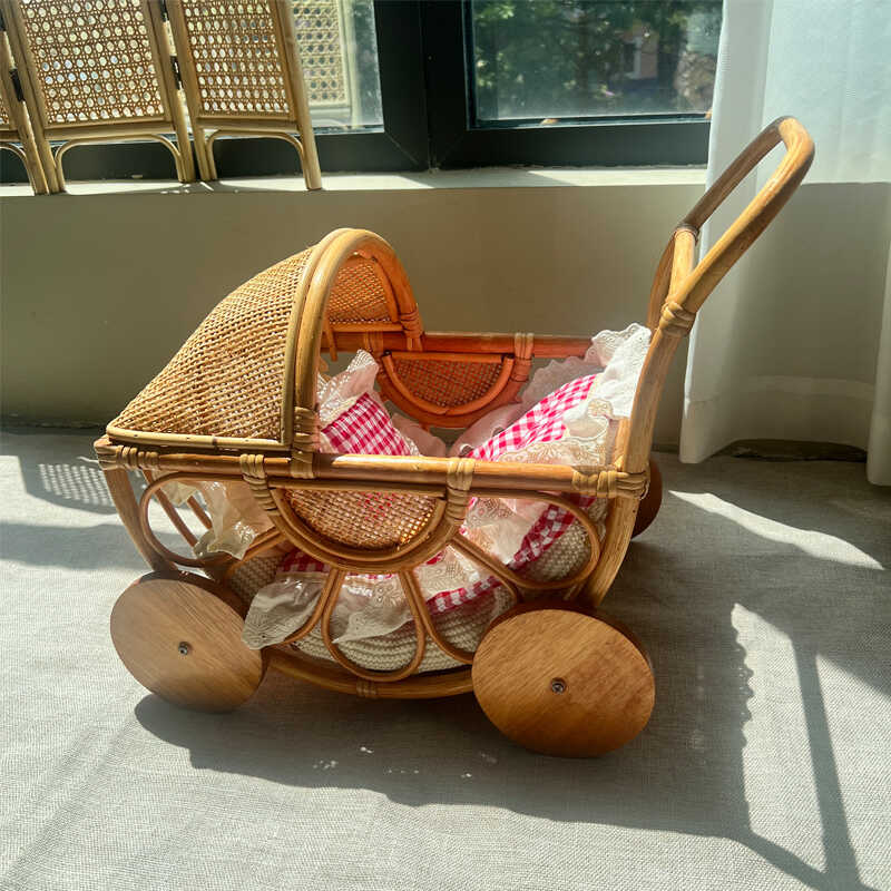 Dokuma Rattan Bebek Arabası Vi - Baby Nursery Plants incelemesi ve fiyatı