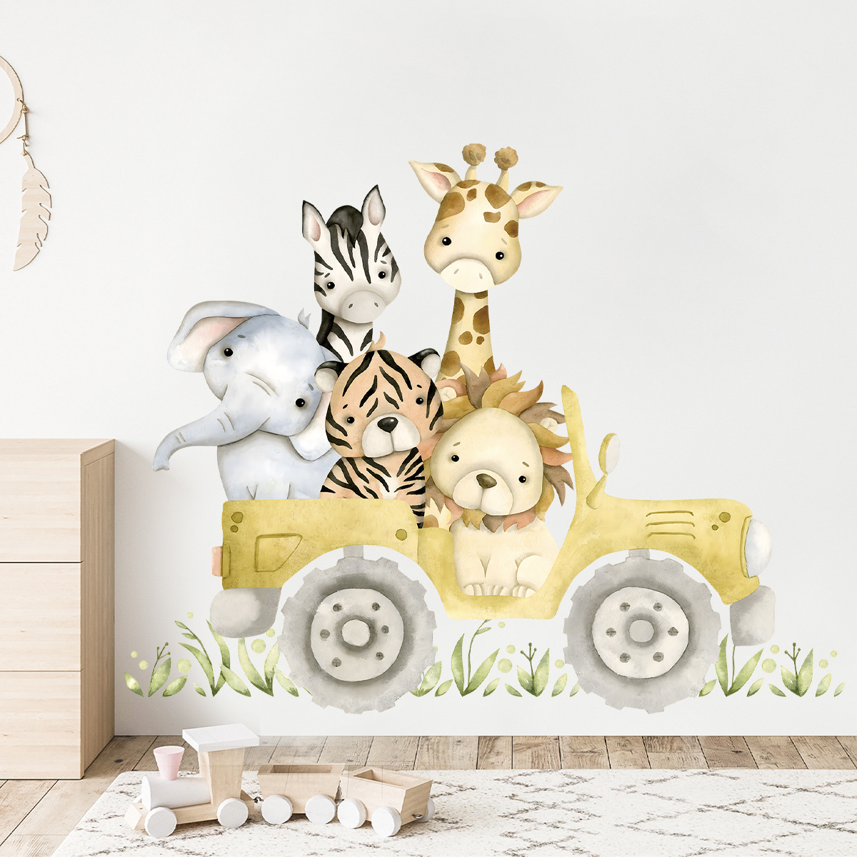 Sevimli Hayvanlar Sürücü Jeep  - Baby Nursery Furniture incelemesi ve fiyatı