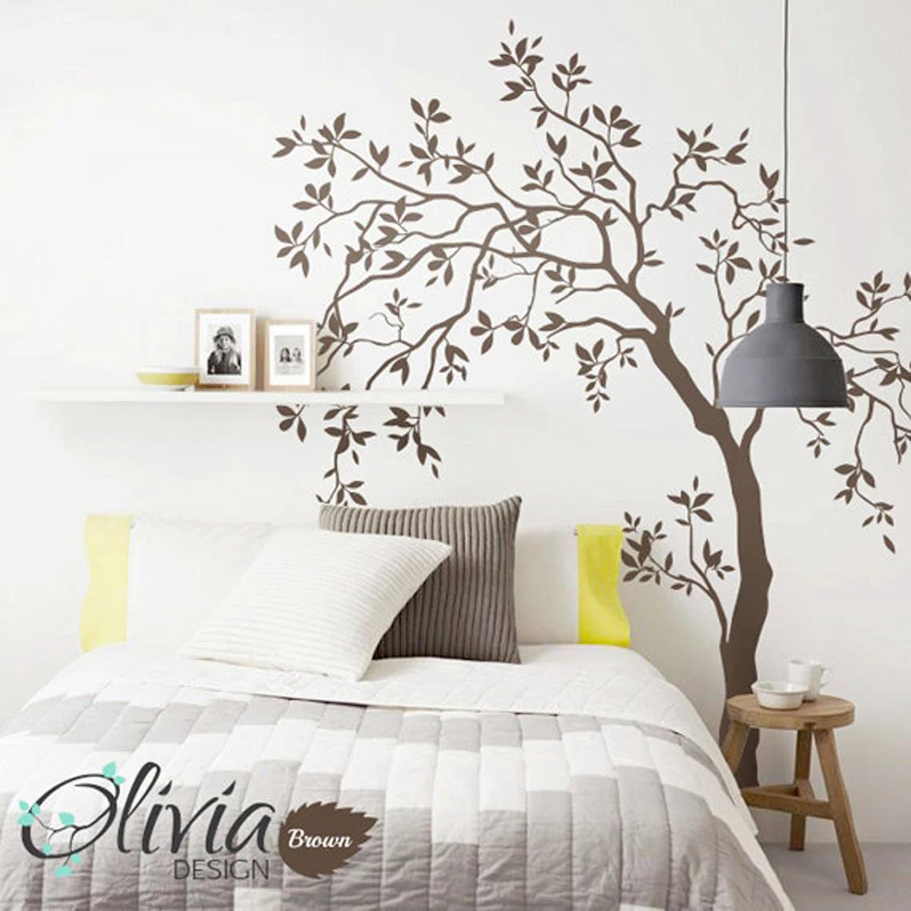 Büyük Ağaç Duvar Sticker Bebek - Baby Nursery Plants incelemesi ve fiyatı
