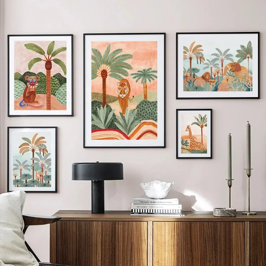 Boho Orman Hayvanları Kaplan M - Baby Nursery Jungle incelemesi ve fiyatı