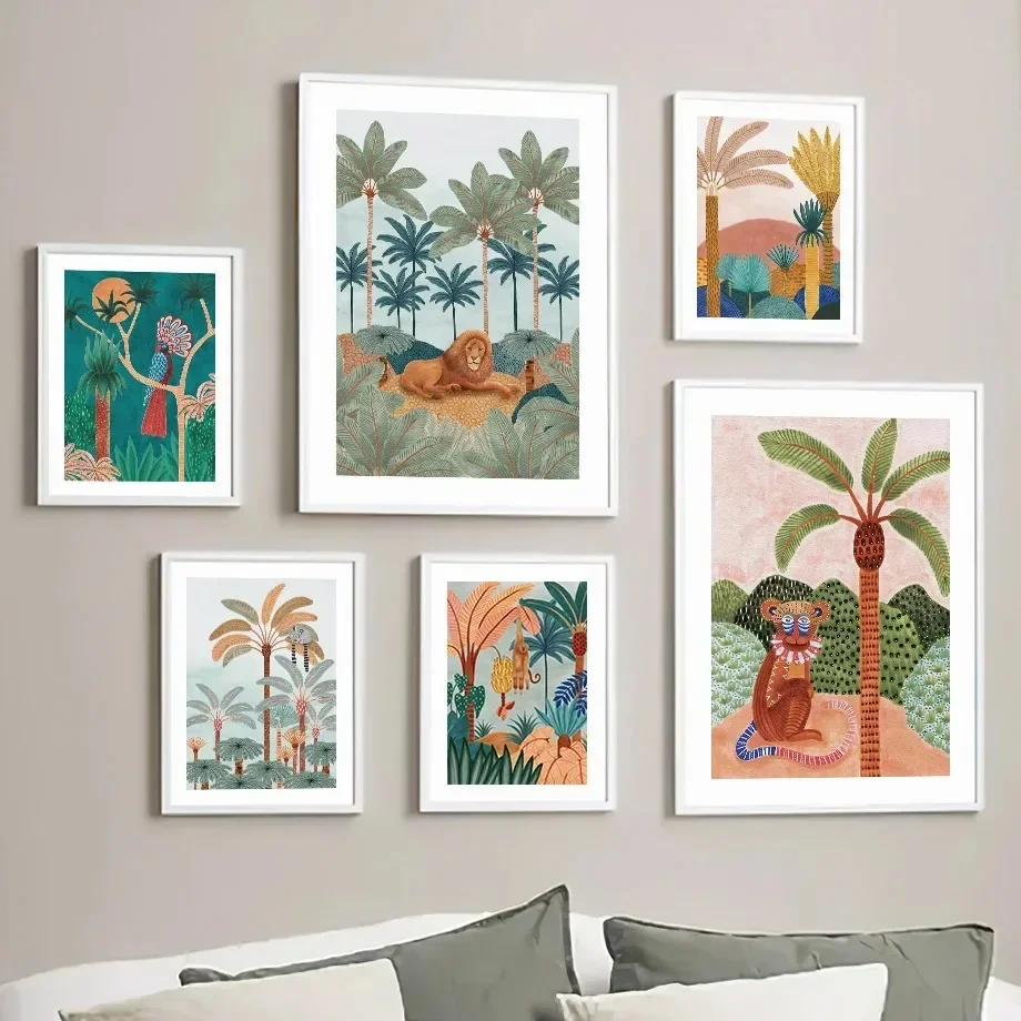 Boho Orman Hayvanları Kaplan M - Baby Nursery Jungle incelemesi ve fiyatı