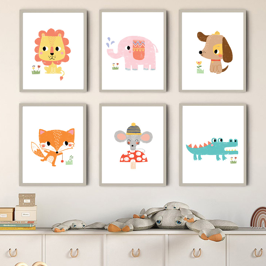 Karikatür Bebek Hayvan Kreş Du - Baby Nursery Zoo Animals incelemesi ve fiyatı