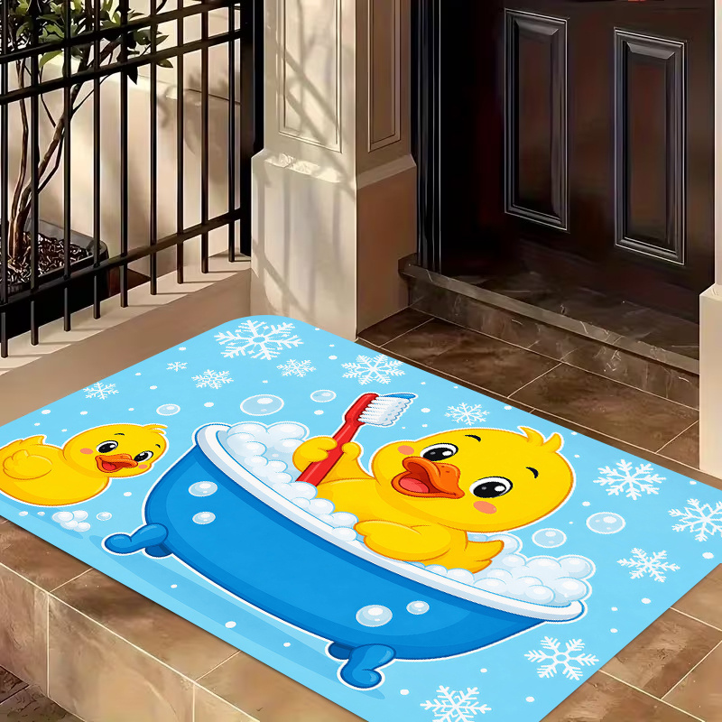 Sevimli Sarı Ördek Banyo Flane - Baby Nursery Rug incelemesi ve fiyatı
