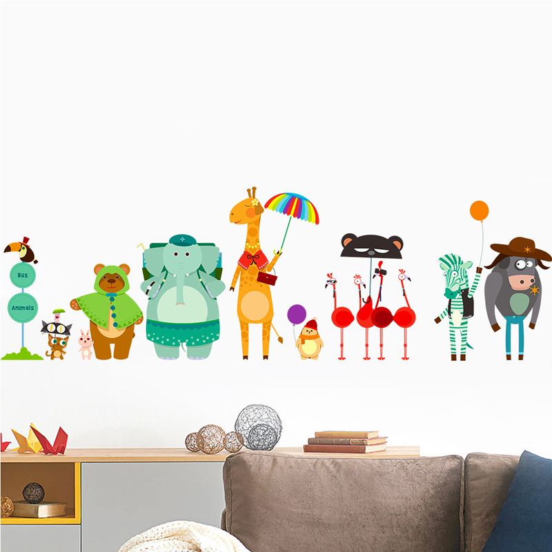 Karikatür hayvanat bahçesi oto - Baby Nursery Zoo Animals incelemesi ve fiyatı