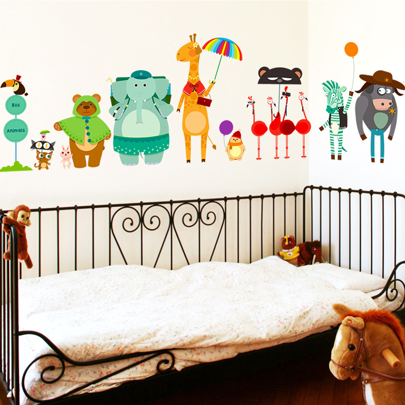 Karikatür hayvanat bahçesi oto - Baby Nursery Zoo Animals incelemesi ve fiyatı