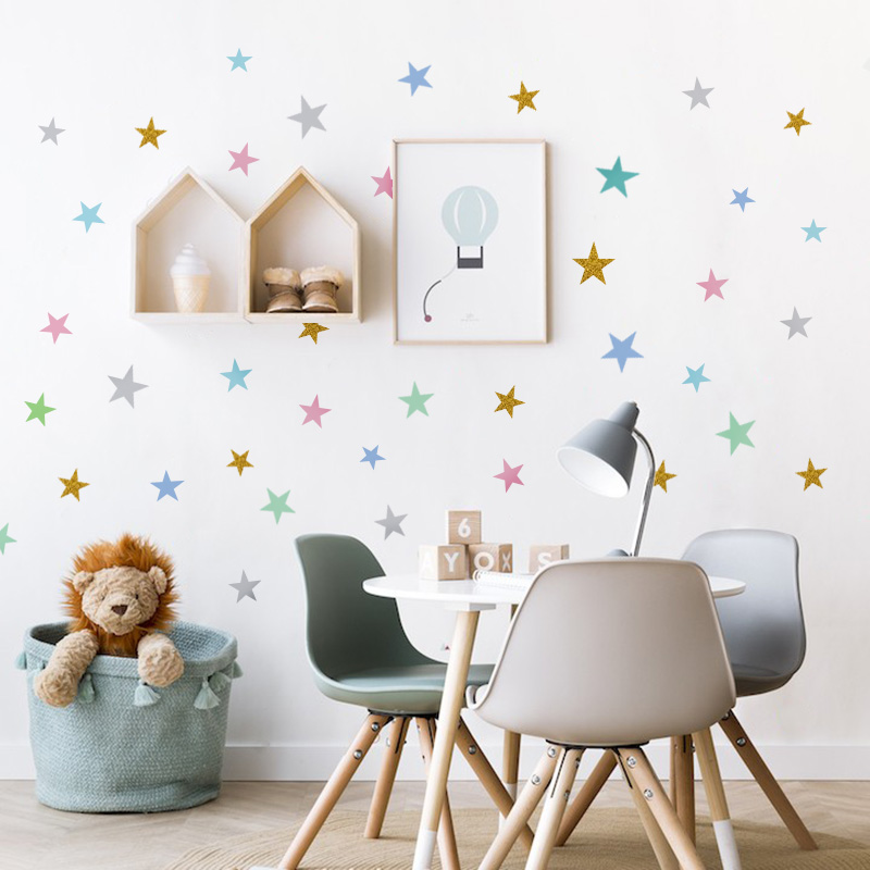 Yıldız duvar Sticker çocuk oda - Baby Nursery Furniture incelemesi ve fiyatı