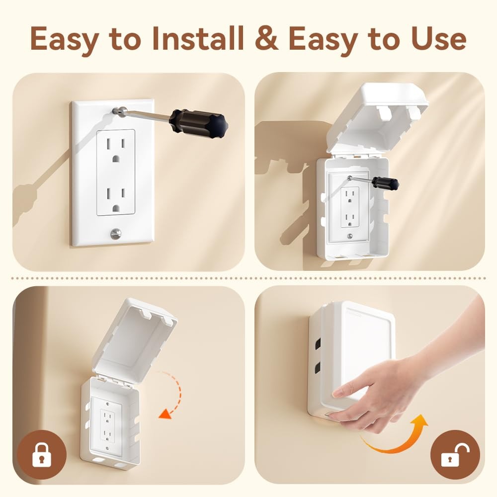 Bebeklere Uygun Elektrik Priz  - Outlet Cover Childproof incelemesi ve fiyatı