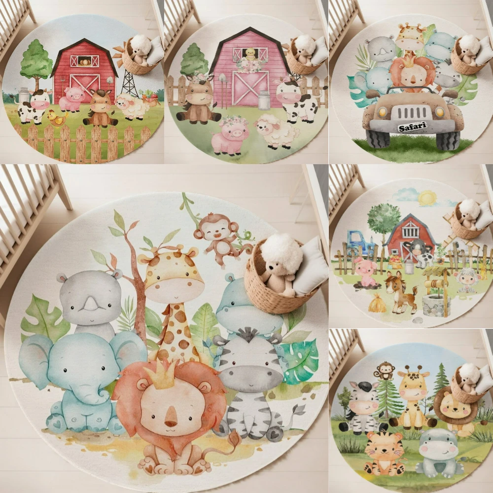 Orman Hayvanları Çocuk Odası H - Baby Nursery Rug incelemesi ve fiyatı