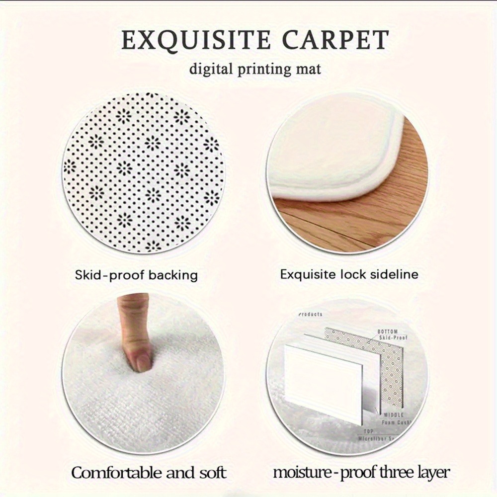 Sevimli Kedi Yuvarlak Halı Fla - Soft Rug Nursery incelemesi ve fiyatı