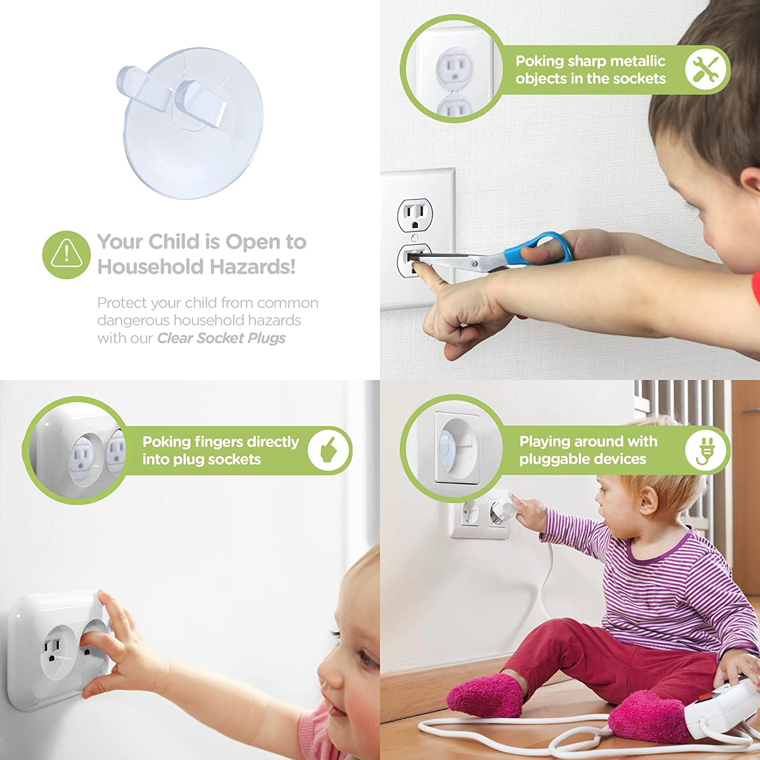 10 adet Priz Kapağı, Amerikan  - Outlet Cover Childproof incelemesi ve fiyatı