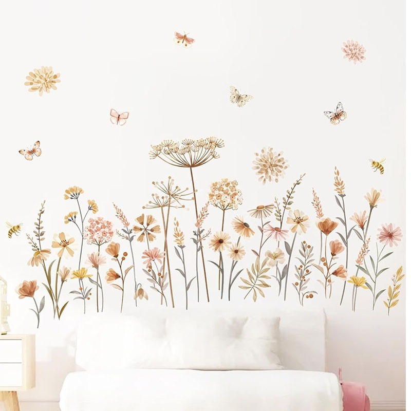 Boho karahindiba çiçek duvar ç - Baby Nursery Plants incelemesi ve fiyatı